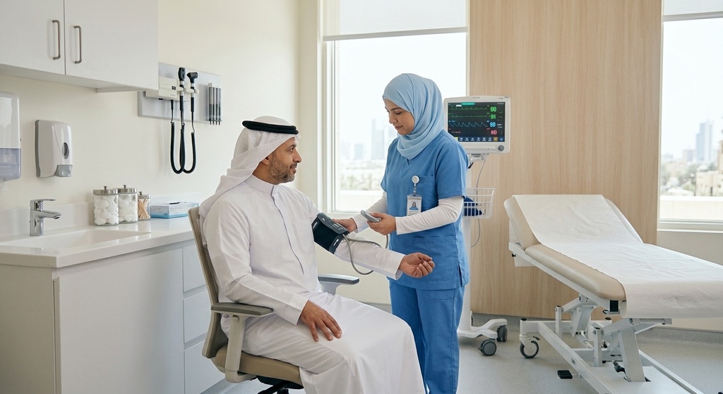 غرفة الفحص: العلامات الحيوية أولاً