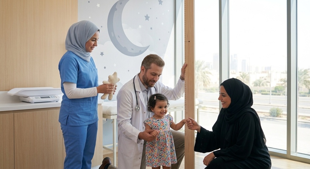 غرفة الأطفال: النمو والتطعيمات